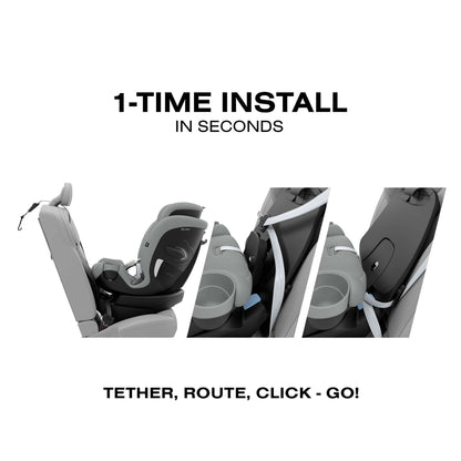Cybex Callisto G 360 Rotating All-in-One Convertible Car Seat - Stone Grey