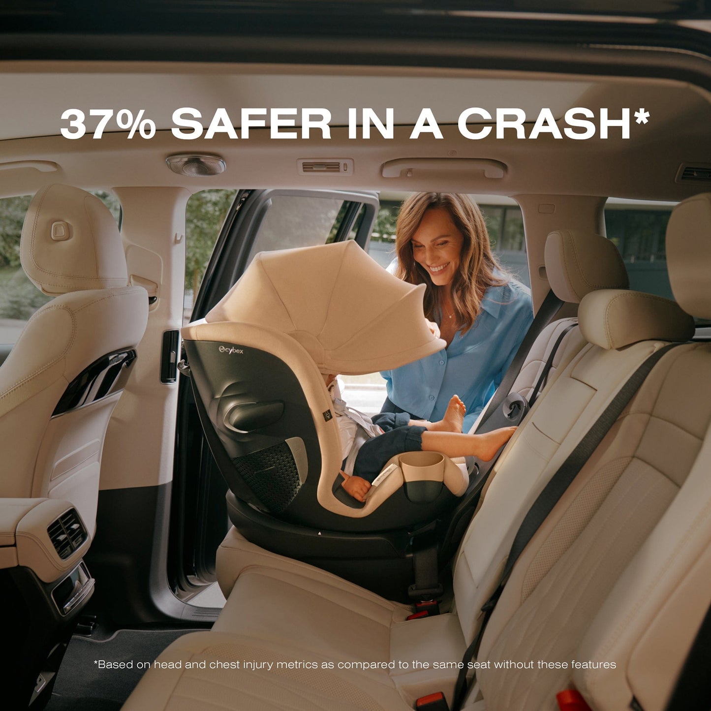 Cybex Callisto G 360 Rotating All-in-One Convertible Car Seat - Stormy Blue