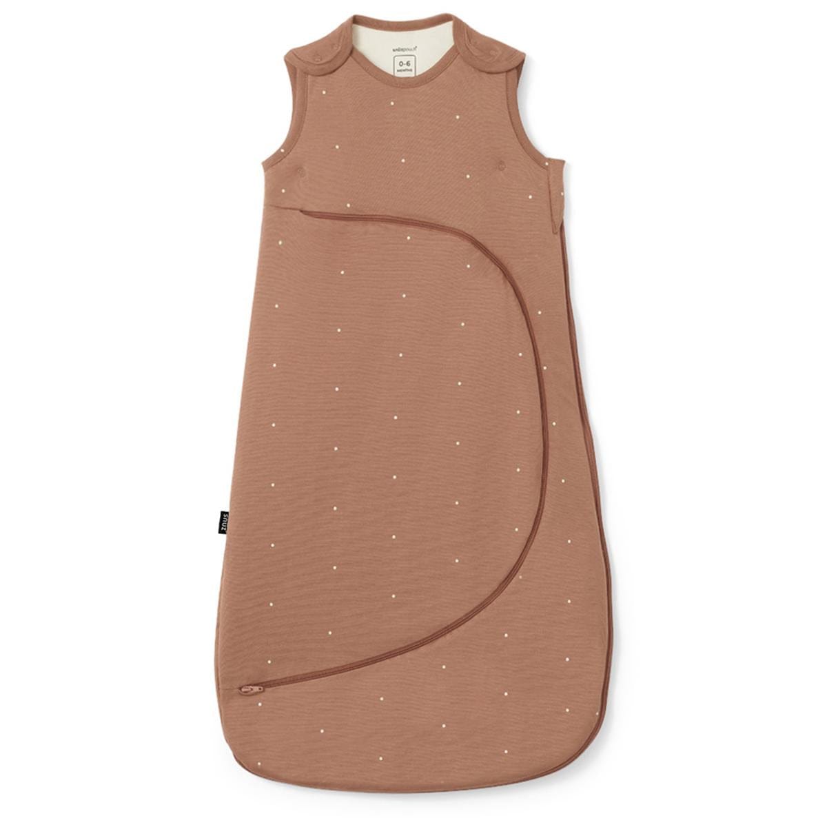 Snuz SnuzPouch Sleeping Bag, 2.5 TOG - Blush/Dot (0-6 months) - USSW008BG