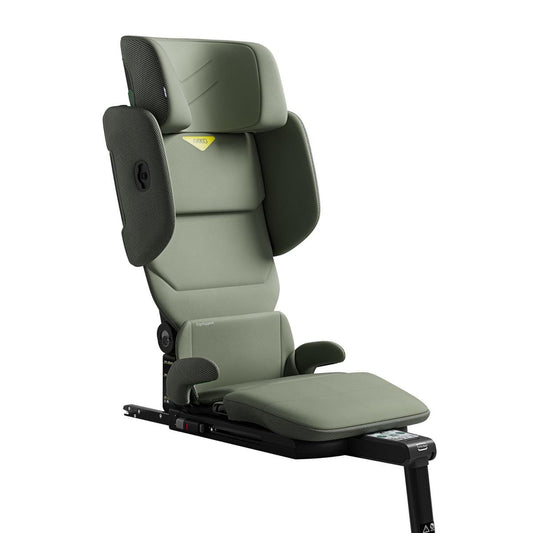 Axkid UP High Back Belt Positioning Booster Car Seat - Nordic Bloom Green - 27050342