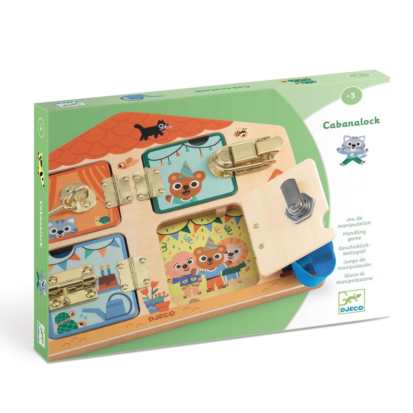 Djeco Cabanalock Skill Board