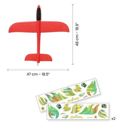 Djeco Fire Plane Glider - Image 2