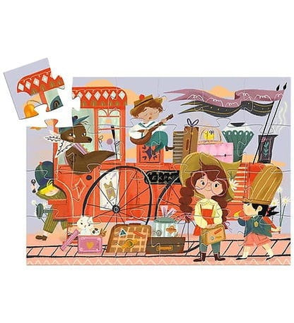 Djeco Mia's Journey Silhouette Puzzle - Image 2