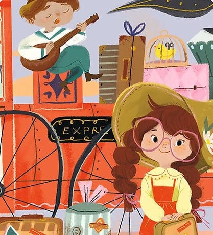Djeco Mia's Journey Silhouette Puzzle - Image 3