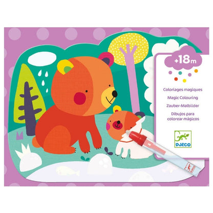 Djeco Hidden in the Woods Magic Coloring