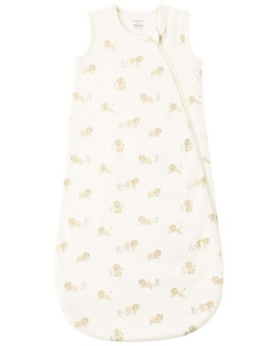 Quincy Mae Jersey Sleep Bag Lions - Natural, 6-18M