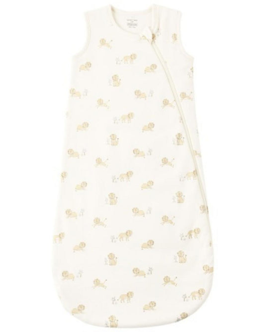 Quincy Mae Jersey Sleep Bag Lions - Natural, 6-18M