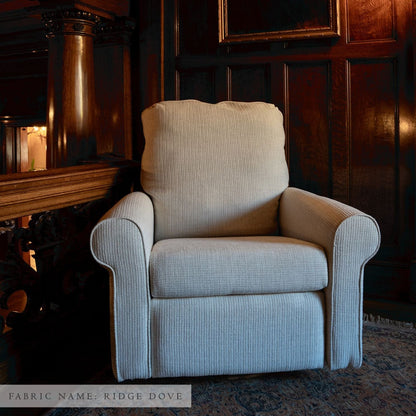 Oilo Orly Recliner + Swivel Nursery Glider -