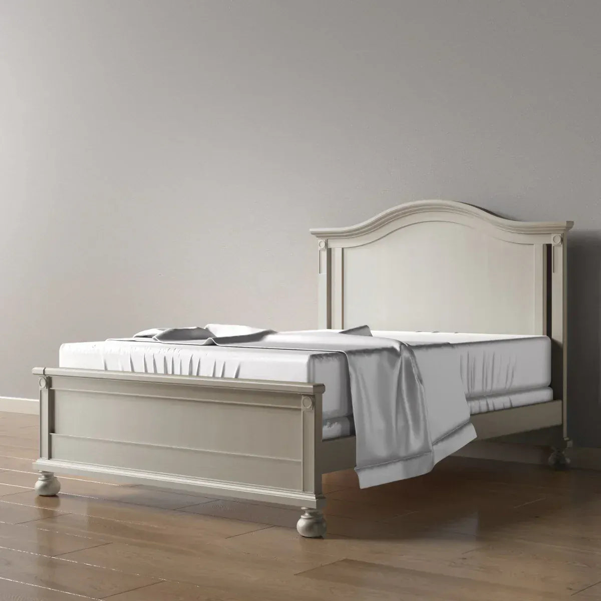 Romina Furniture Dakota Full Bed (Solid Back)