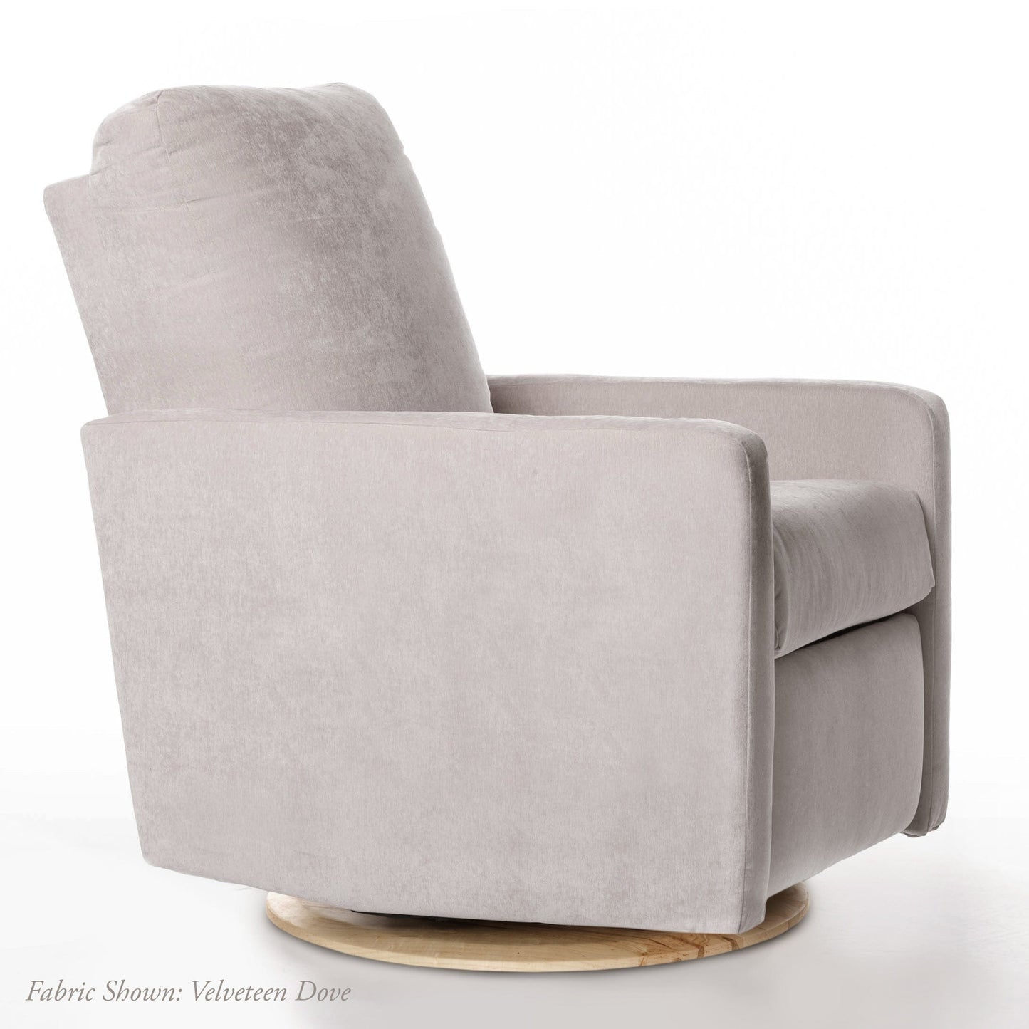 Oilo Drew Recliner + Swivel Nursery Glider -