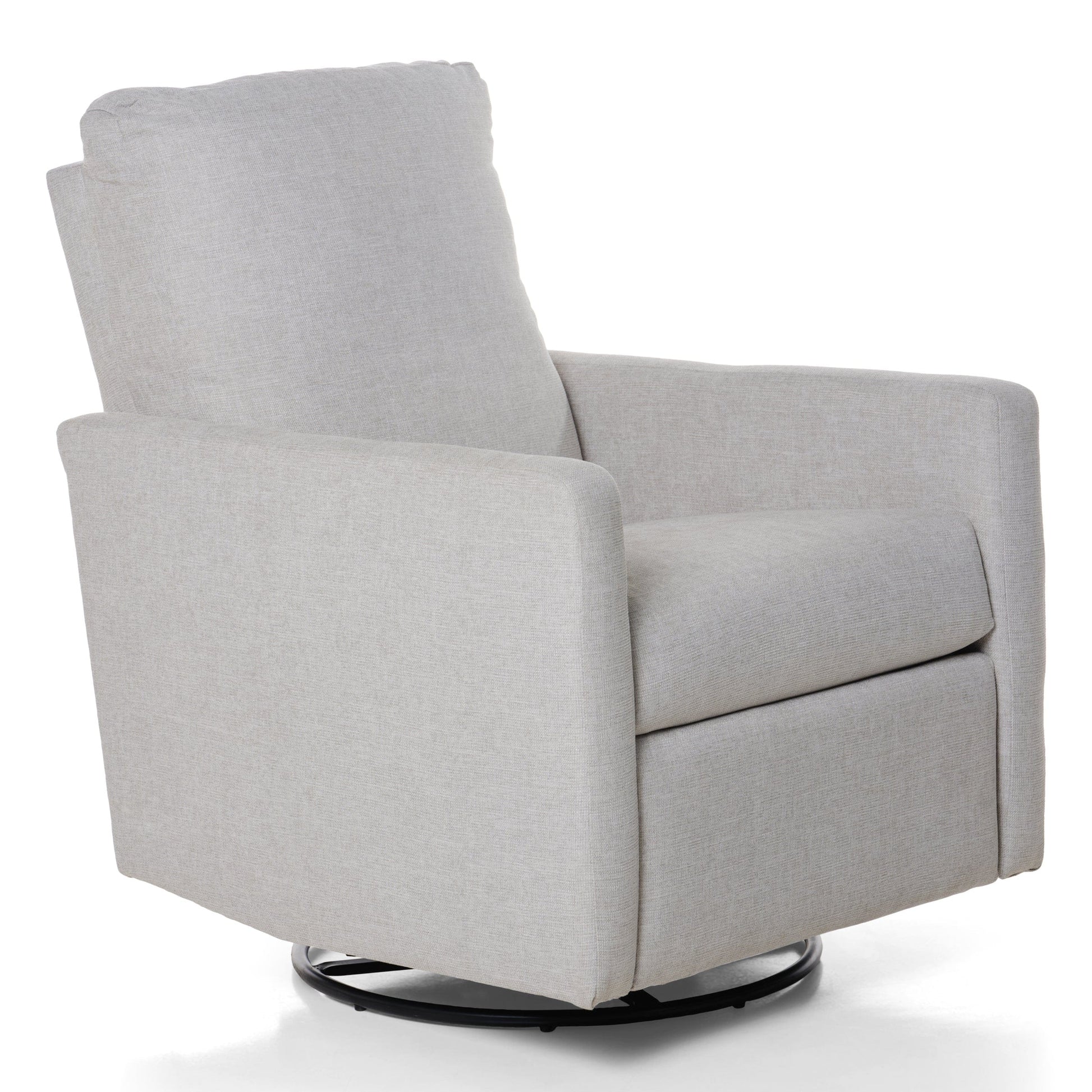 Oilo Drew Recliner + Swivel Nursery Glider -