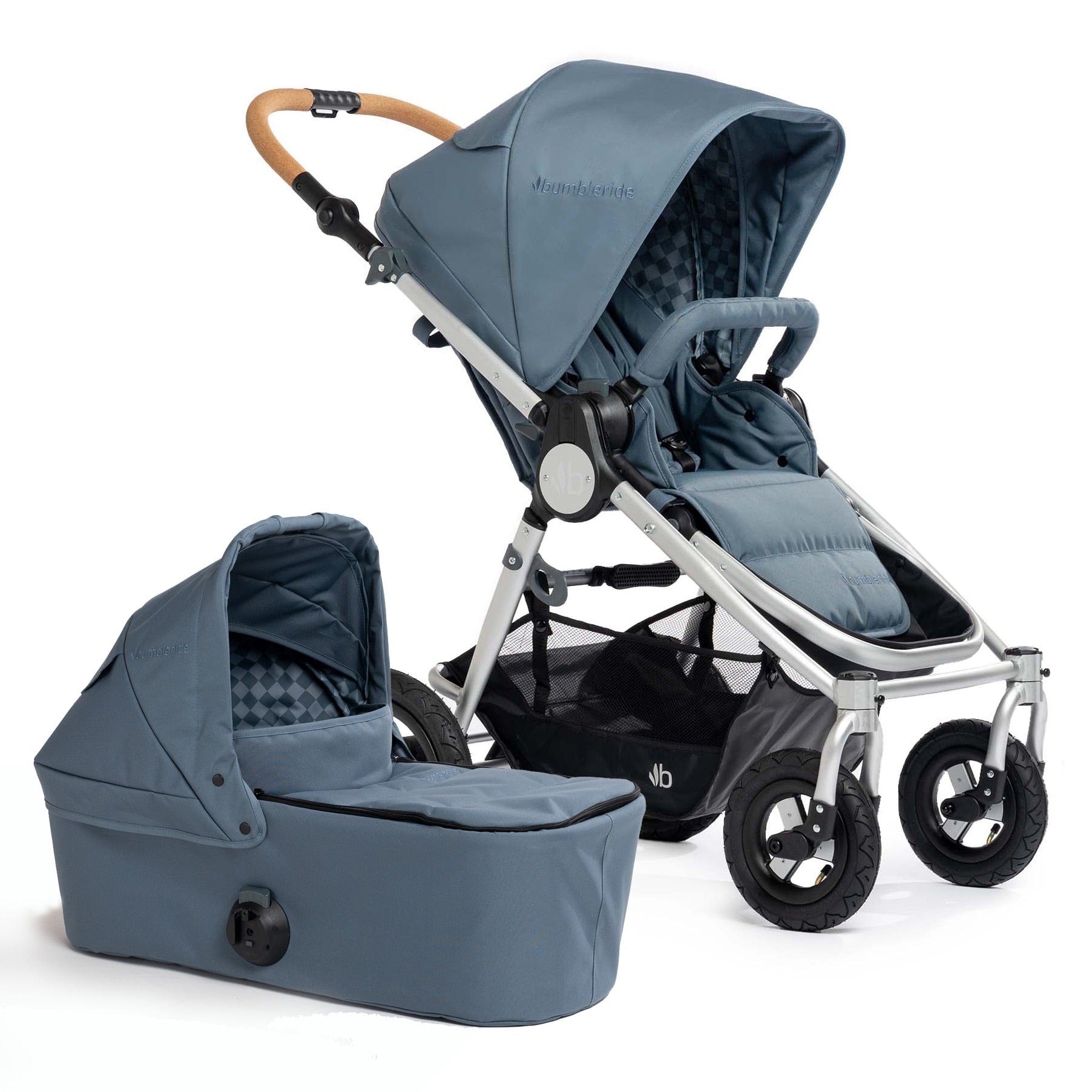 Bumbleride Era Stroller + Bassinet Bundle - Ocean - E-480CN-BAS-63CN