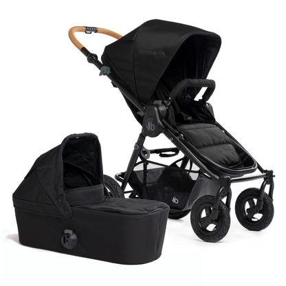 Bumbleride Era Stroller + Bassinet Bundle - Black / Black - E-480LC-BAS-63LC
