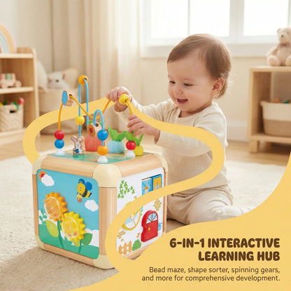 Hape Green Thumbs Activity Cube