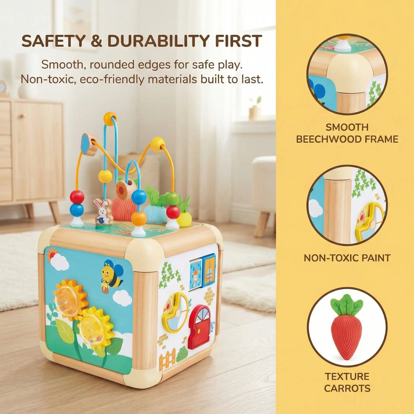 Hape Green Thumbs Activity Cube