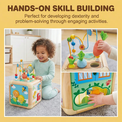 Hape Green Thumbs Activity Cube