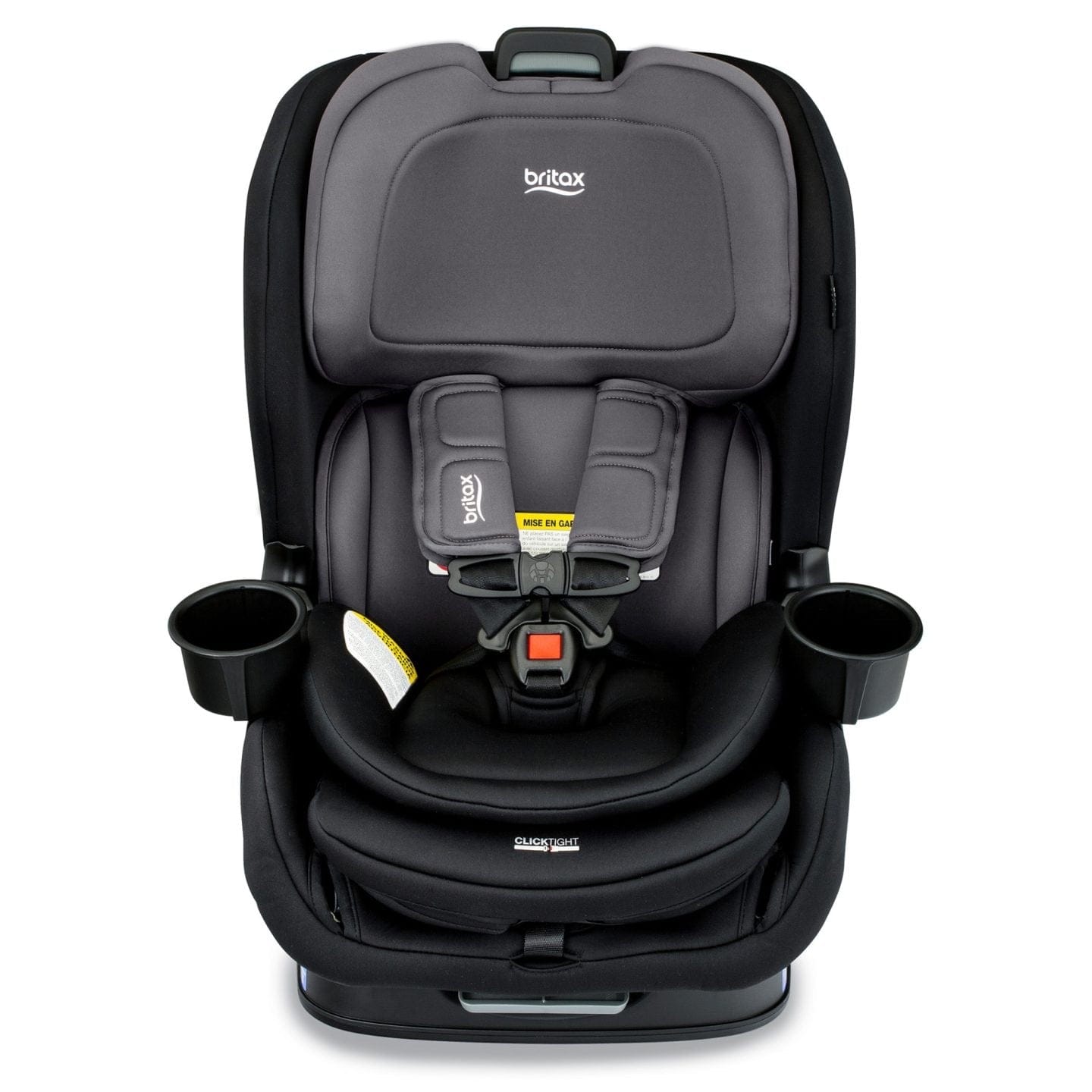 Britax Poplar ClickTight Convertible Car Seat, Slim 17-Inch Design - Stone Onyx - E1D223M