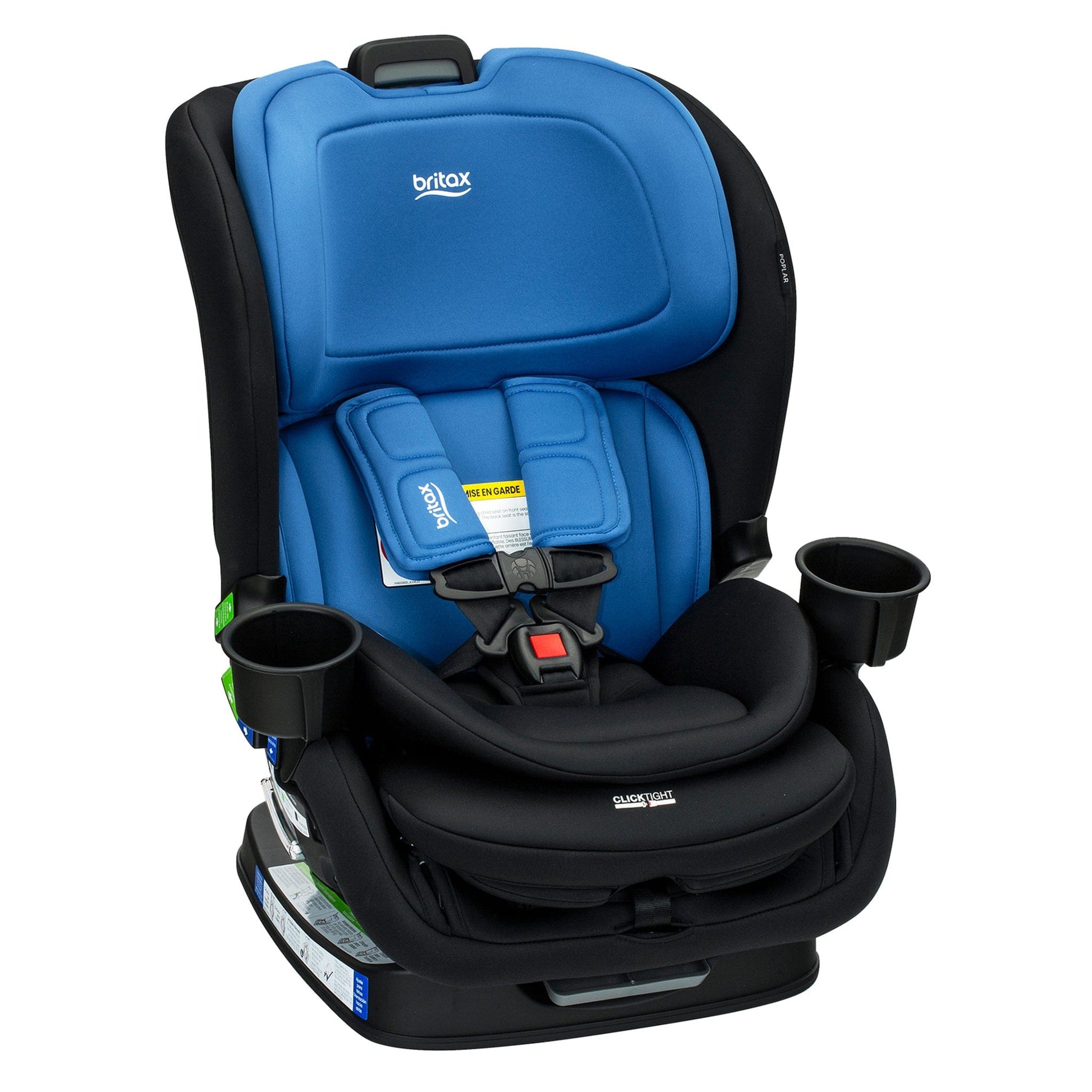 Britax Poplar ClickTight Convertible Car Seat, Slim 17-Inch Design - Cobalt Onyx (SIP) - E1D223R