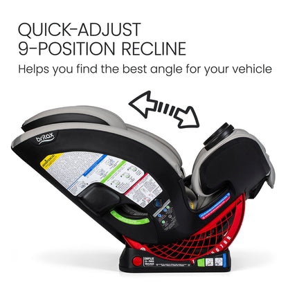 Britax One4Life All-in-One Convertible Car Seat, ClickTight & SafeWash - Mineral Gray