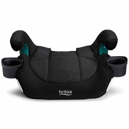 Britax UpNGo Click Backless Booster with Rigid LATCH - Raven Black - E1D477A