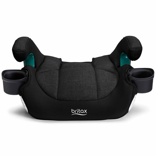 Britax UpNGo Click Backless Booster with Rigid LATCH - Raven Black - E1D477A