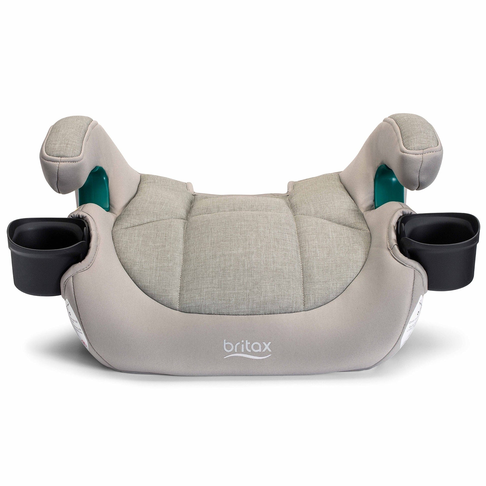 Britax UpNGo Click Backless Booster with Rigid LATCH - Parchment - E1D477G