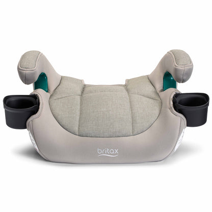 Britax UpNGo Click Backless Booster with Rigid LATCH - Parchment - E1D477G