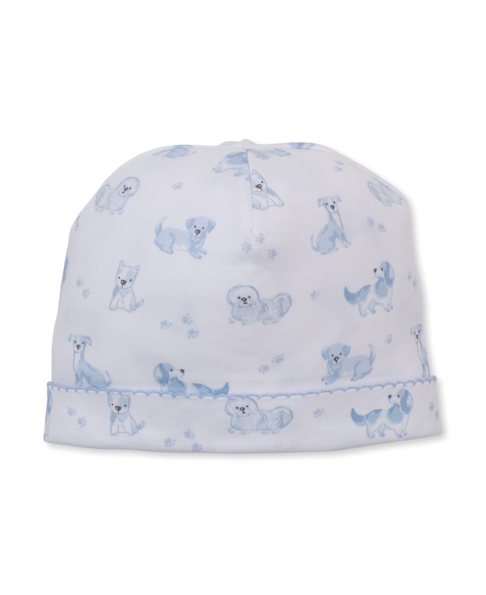 Kissy Kissy Hat - Puppy Paws, Light Blue, Newborn