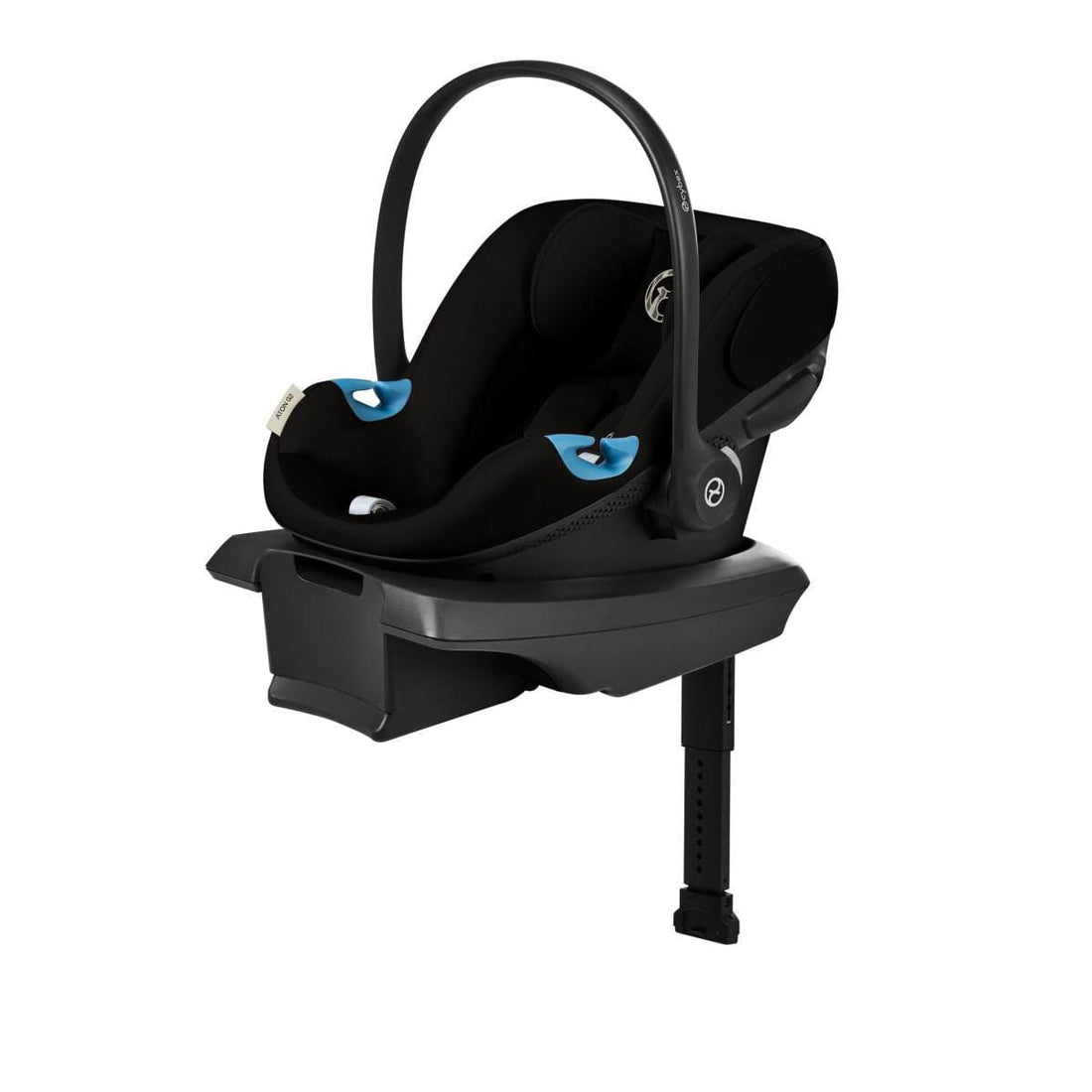 Cybex Aton G2 Infant Car Seat with Load Leg Base - Moon Black - 524002341