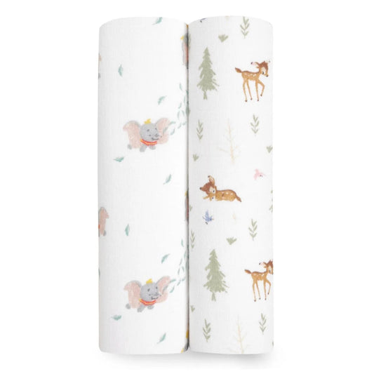 Aden + Anais Essentials Cotton Muslin Swaddle Blanket 2 pk - Disney™ Disney + Friends - ESWC20031DI