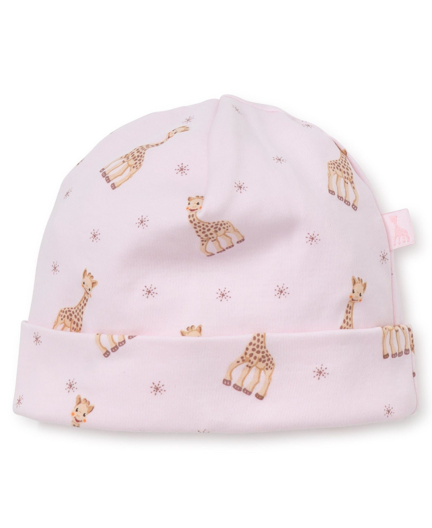 Kissy Kissy Sophie la Girafe Print Hat - Pink