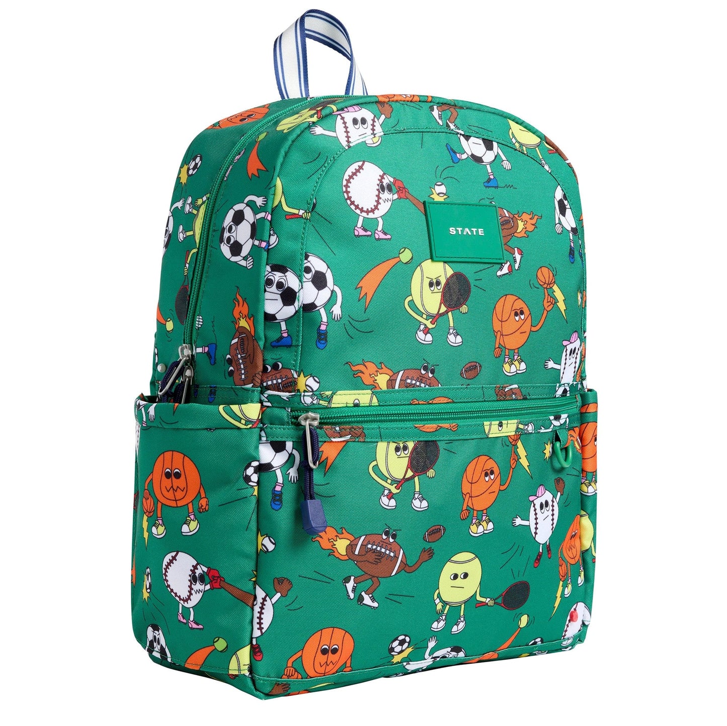 State Bags Kane Kids Backpack - Sports Balls - F243F484362