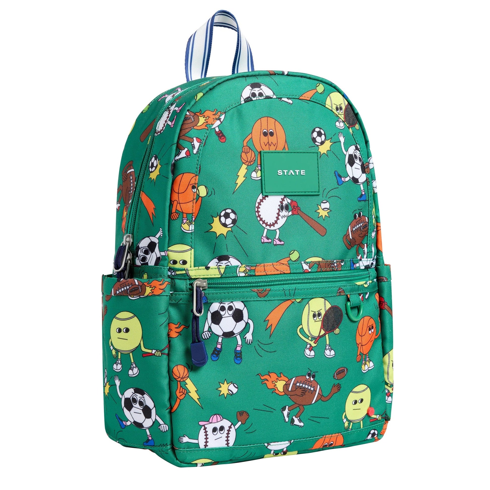 State Bags Mini Kane Kids Backpack - Sports Balls - F243F485362