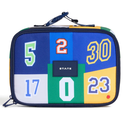 State Bags Rodgers Lunch Box - Varsity Numbers