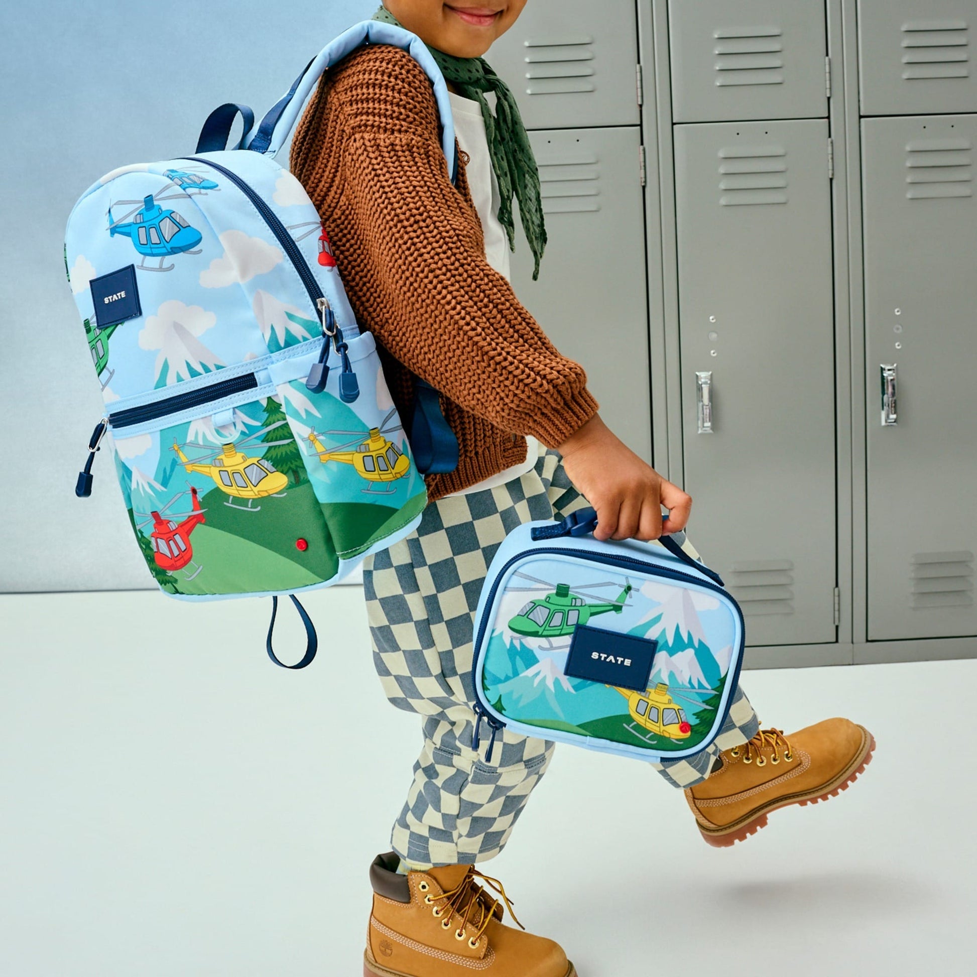 State Bags Rodgers Mini Snack Pack - Helicopters