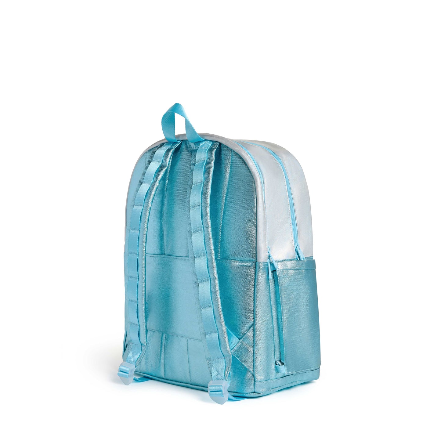 State Bags Kane Double Pocket Large Backpack - Blue Iridescent