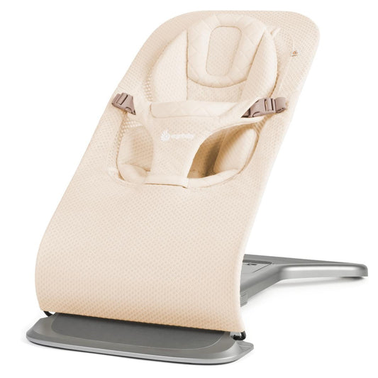 Ergobaby 3-in-1 Evolve Mesh Bouncer - Cream - EVLBNCCRMMSHNA