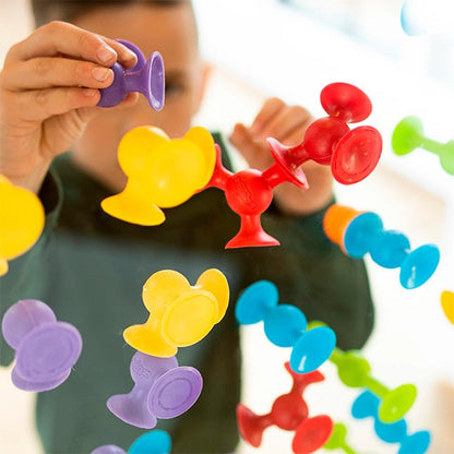 Fat Brain Toys Squigz Starter Set - 24 Pieces - Image 7
