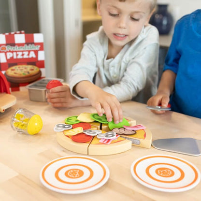 Fat Brain Toys Pretendables Backyard Pizza Oven Set - Image 3