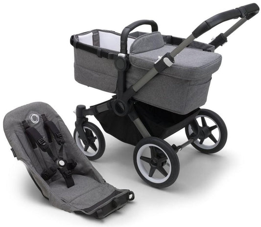 Bugaboo OPEN BOX Donkey 5 Base - Graphite / Grey Melange - 100002046-OB