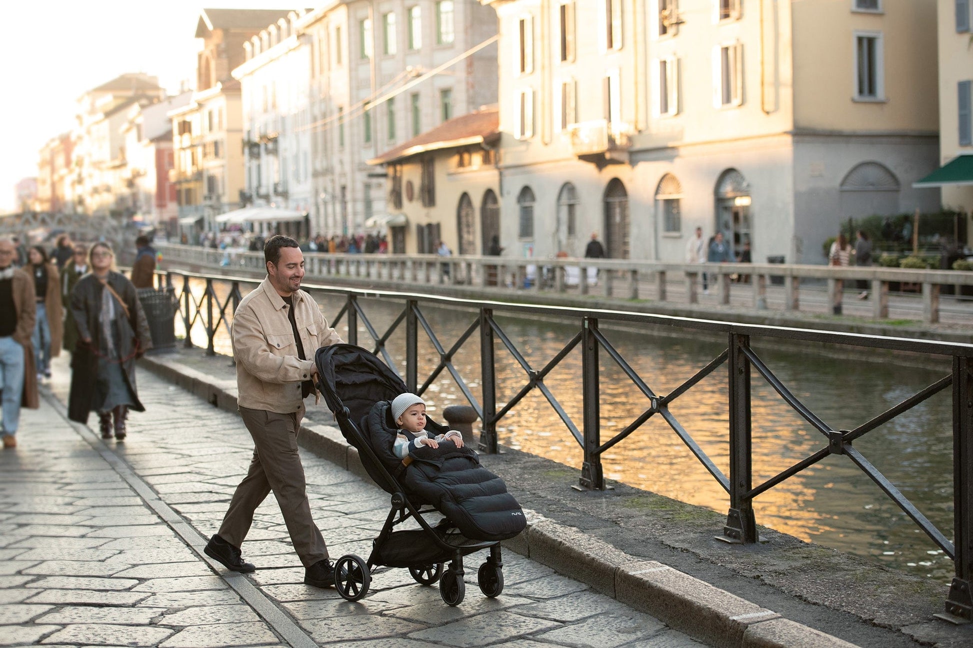 Nuna Winter Stroller Set with Bag - Granite - FG00000GRN