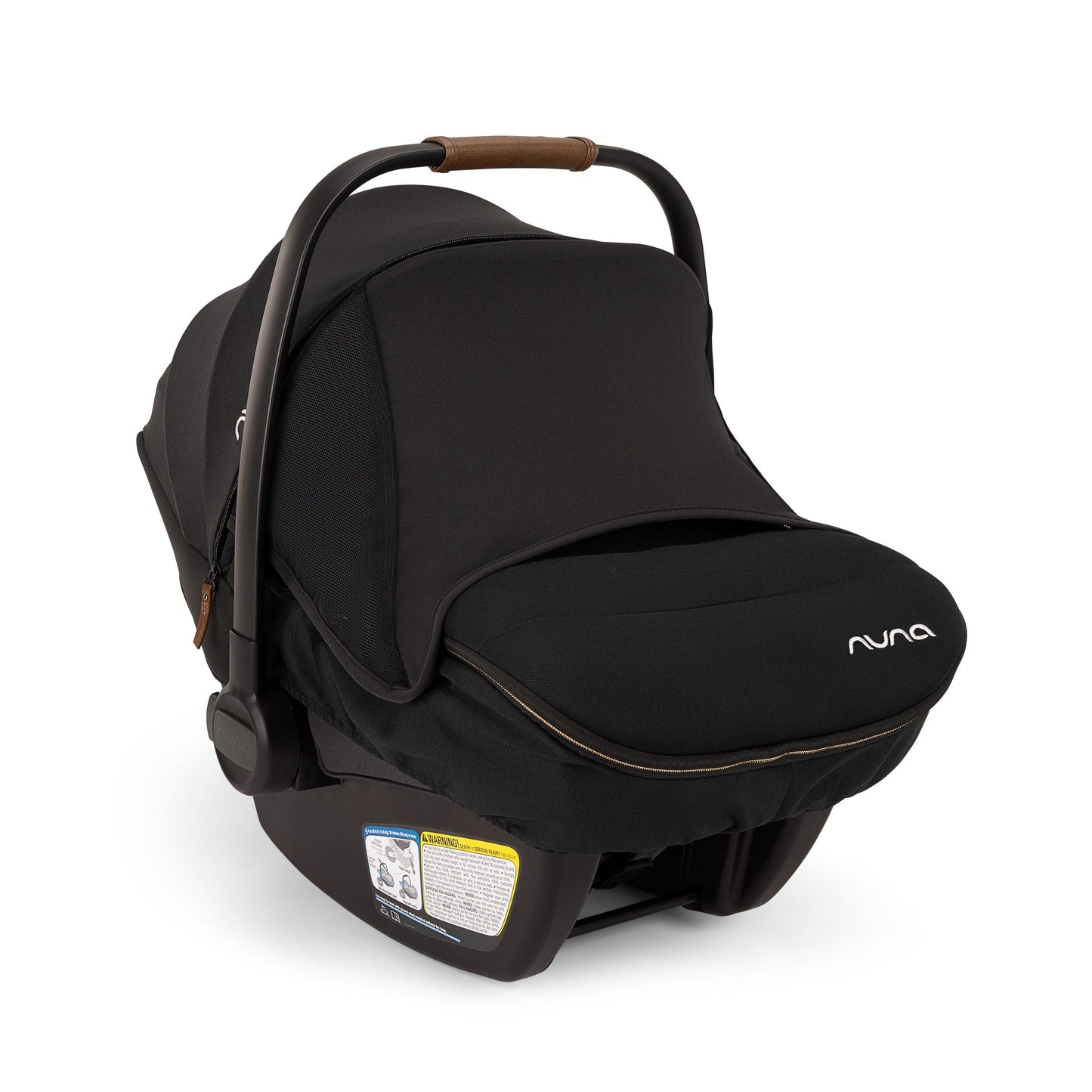 Nuna PIPA Series Winter Footmuff - Caviar - FT00100CVR