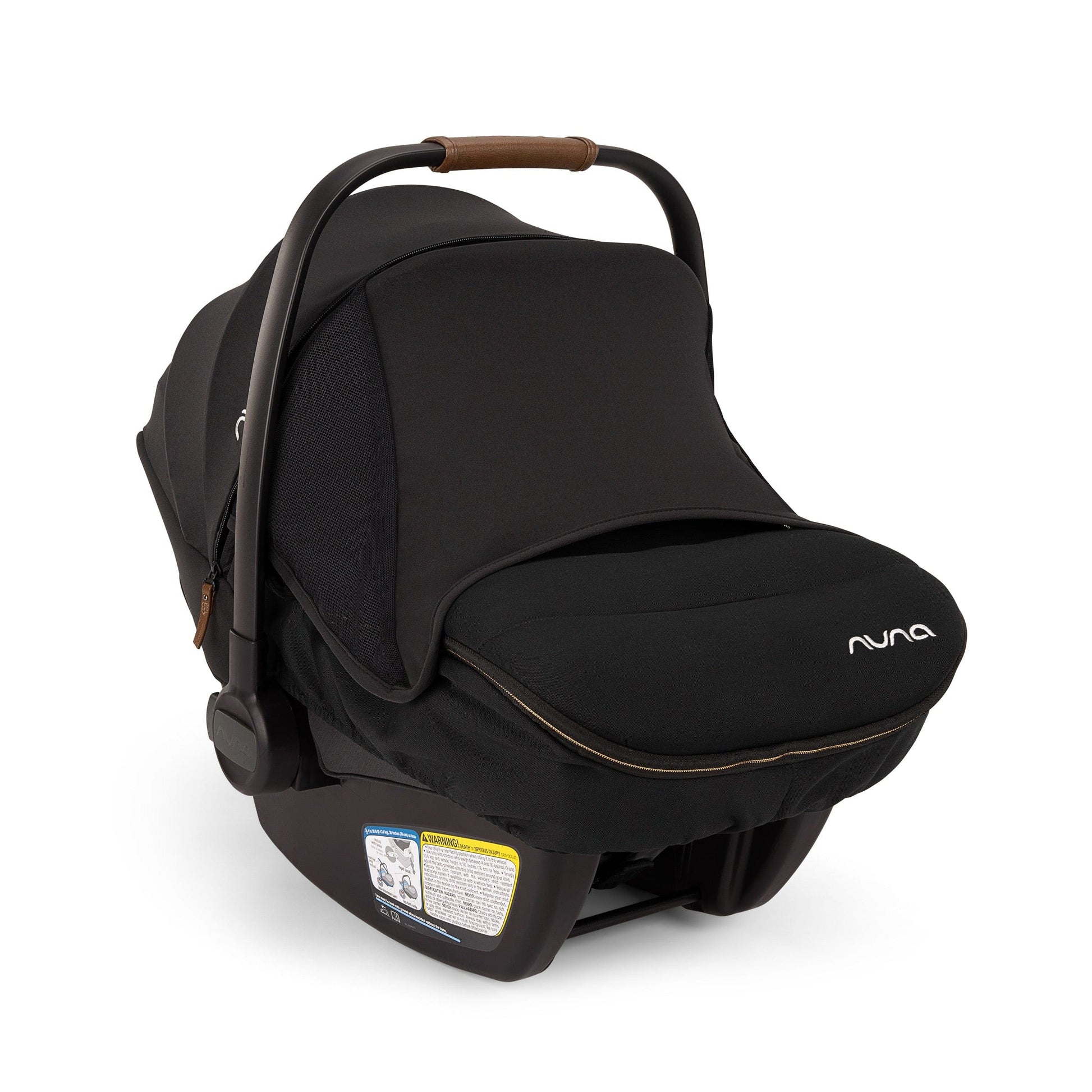 Nuna PIPA Series Winter Footmuff - Caviar - FT00100CVR