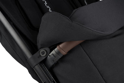 Nuna TRVL dubl Footmuff - Caviar