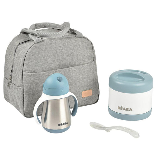 Beaba On-The-Go Meal Set - Rain - 913529