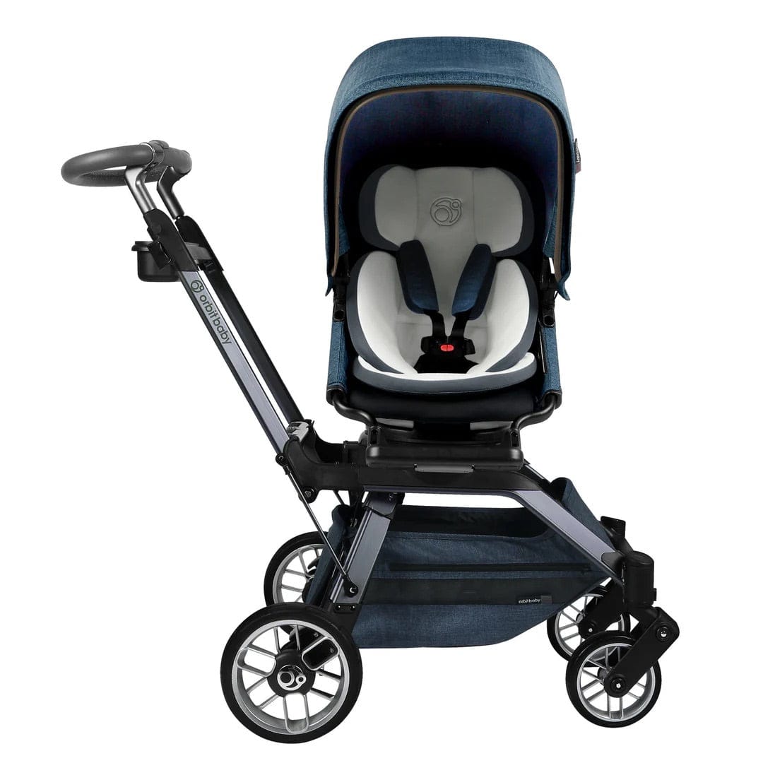 Orbit Baby G5 Stroller - Titanium/Melange Navy - ORB009-B