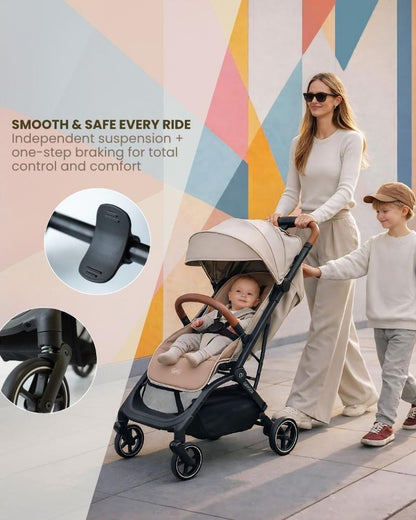guzzie+Guss Oxygen V3 Stroller - Raven - Image 7