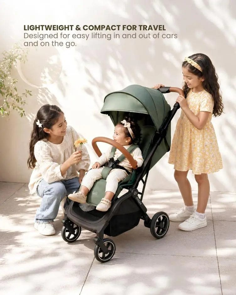 guzzie+Guss Oxygen V3 Stroller - Tropical Green - Image 2