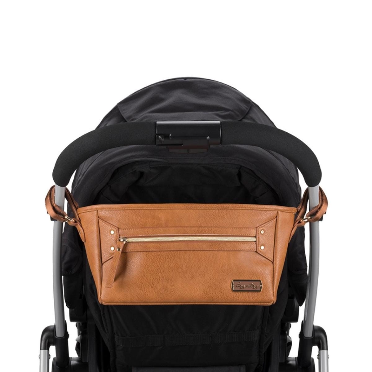 Itzy Ritzy Stroller + Wagon Caddy - Cognac - CAD8406