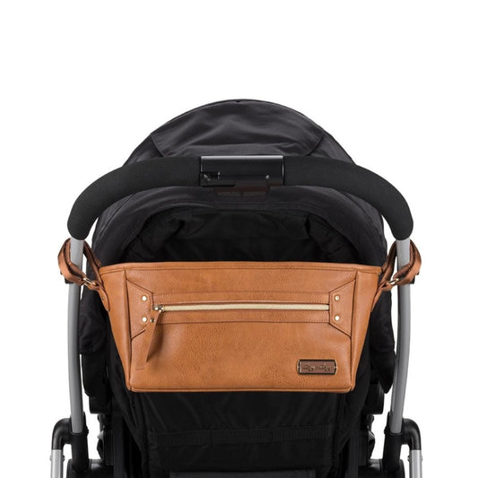 Itzy Ritzy Stroller + Wagon Caddy - Cognac - CAD8406